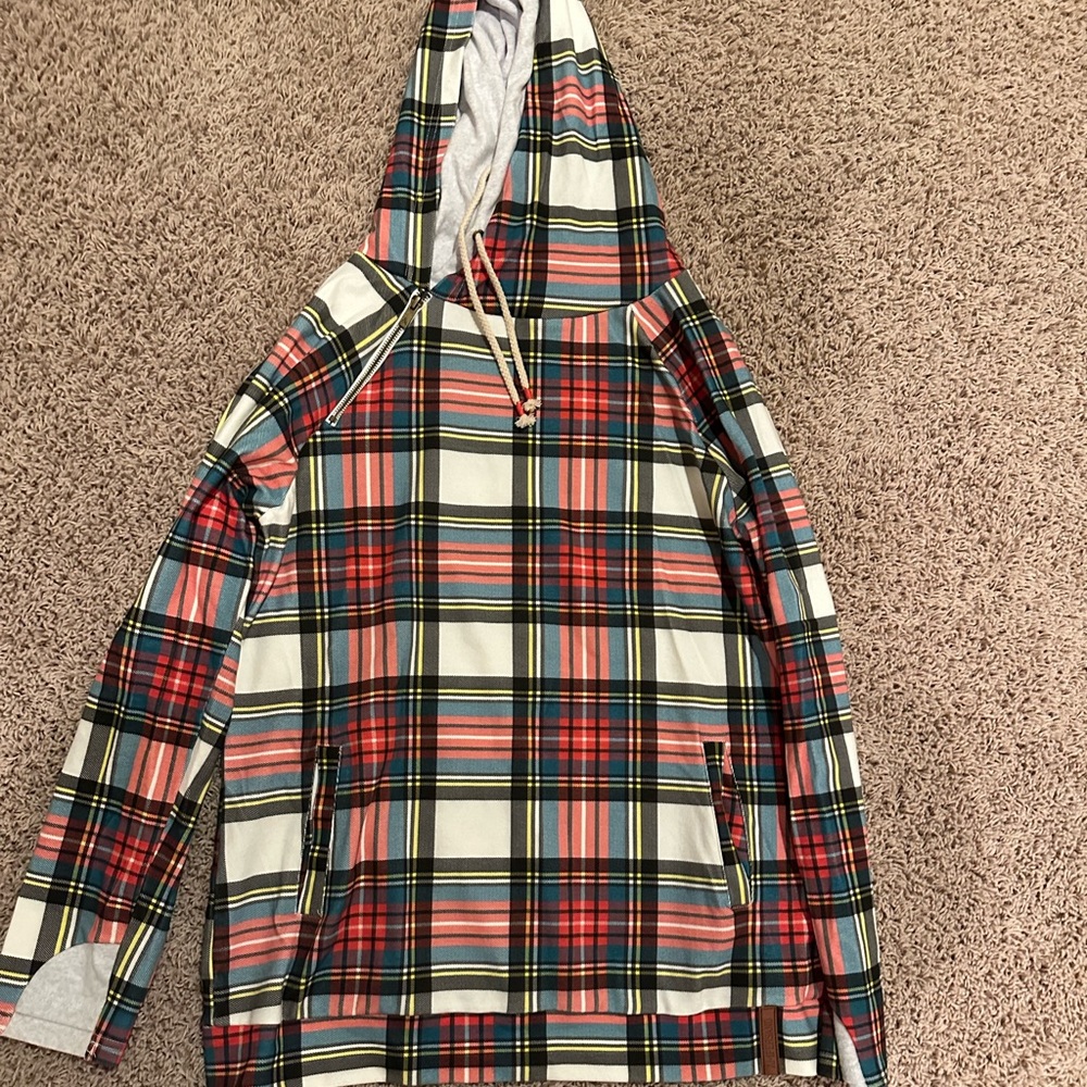 Ampersand Mindy Mae’s holiday hoodie work once XL